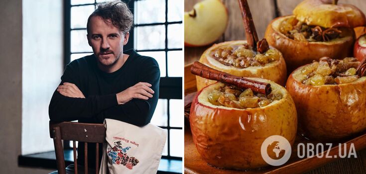 Yevhen Klopotenko shares a recipe for a spicy dessert