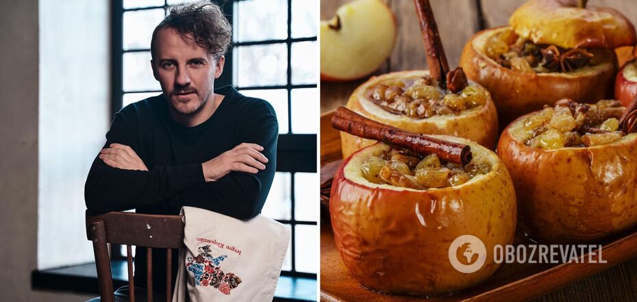 Yevhen Klopotenko shares a recipe for a spicy dessert