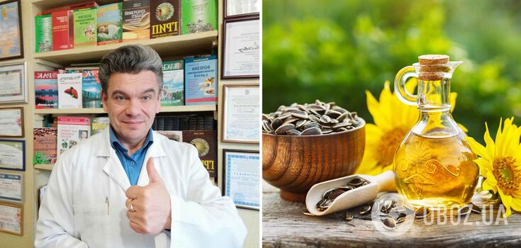 Nutritionist Borys Skachko tells how to replace sunflower oil