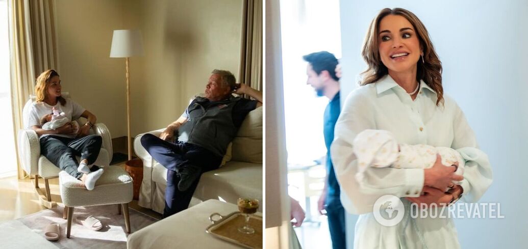 The Queen of Jordan amazed the network with a new photo with her granddaughter