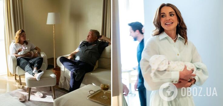 The Queen of Jordan amazed the network with a new photo with her granddaughter