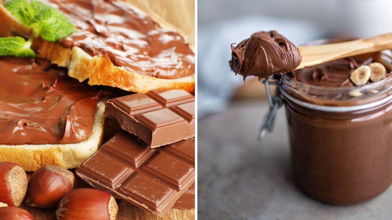 Perfect nutella at home: the chocolate paste recipe