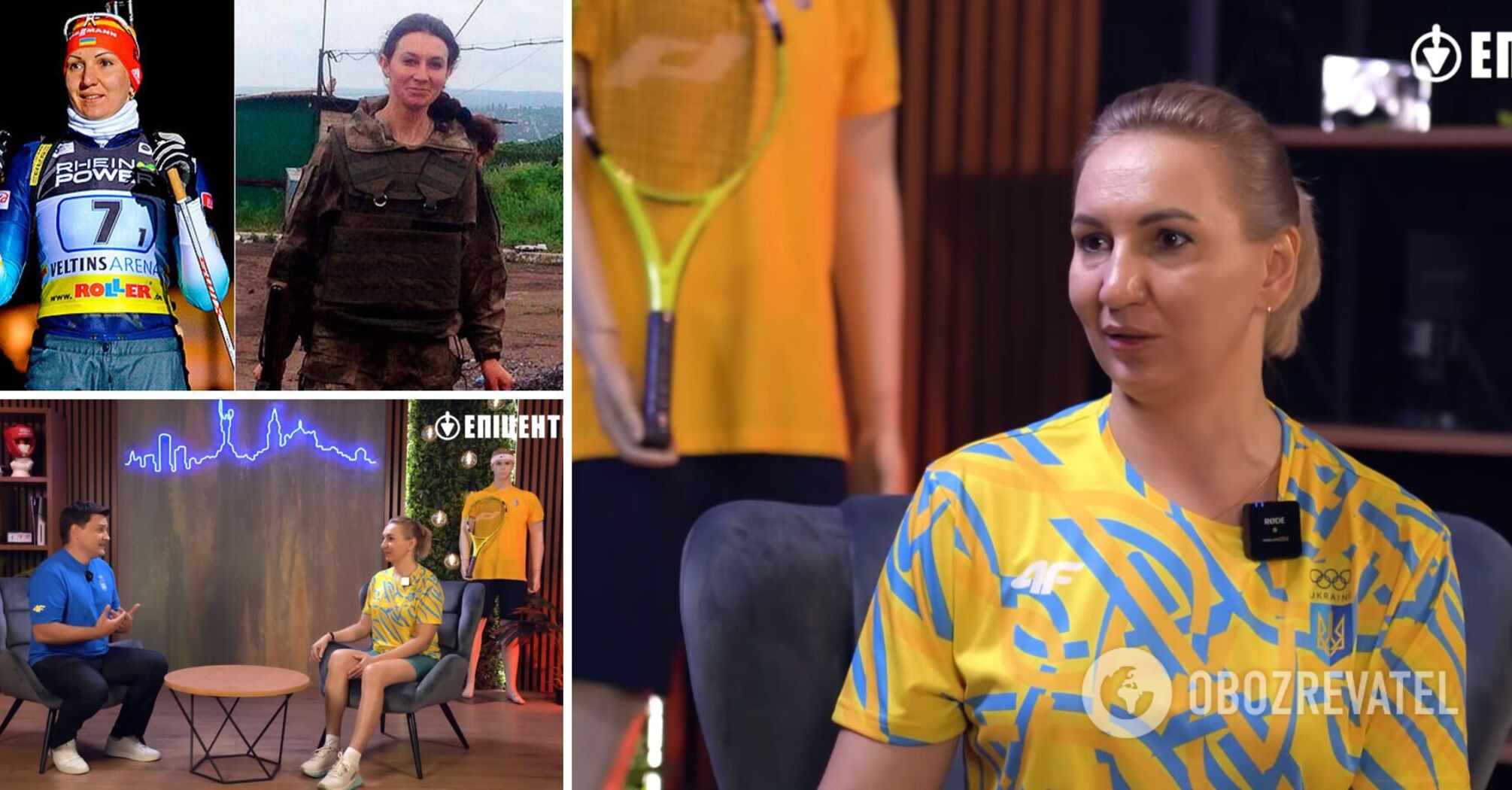 The Olympic champion from Ukraine "turned out" to be a sniper in Donetsk region. She had to walk for a month with security guards
