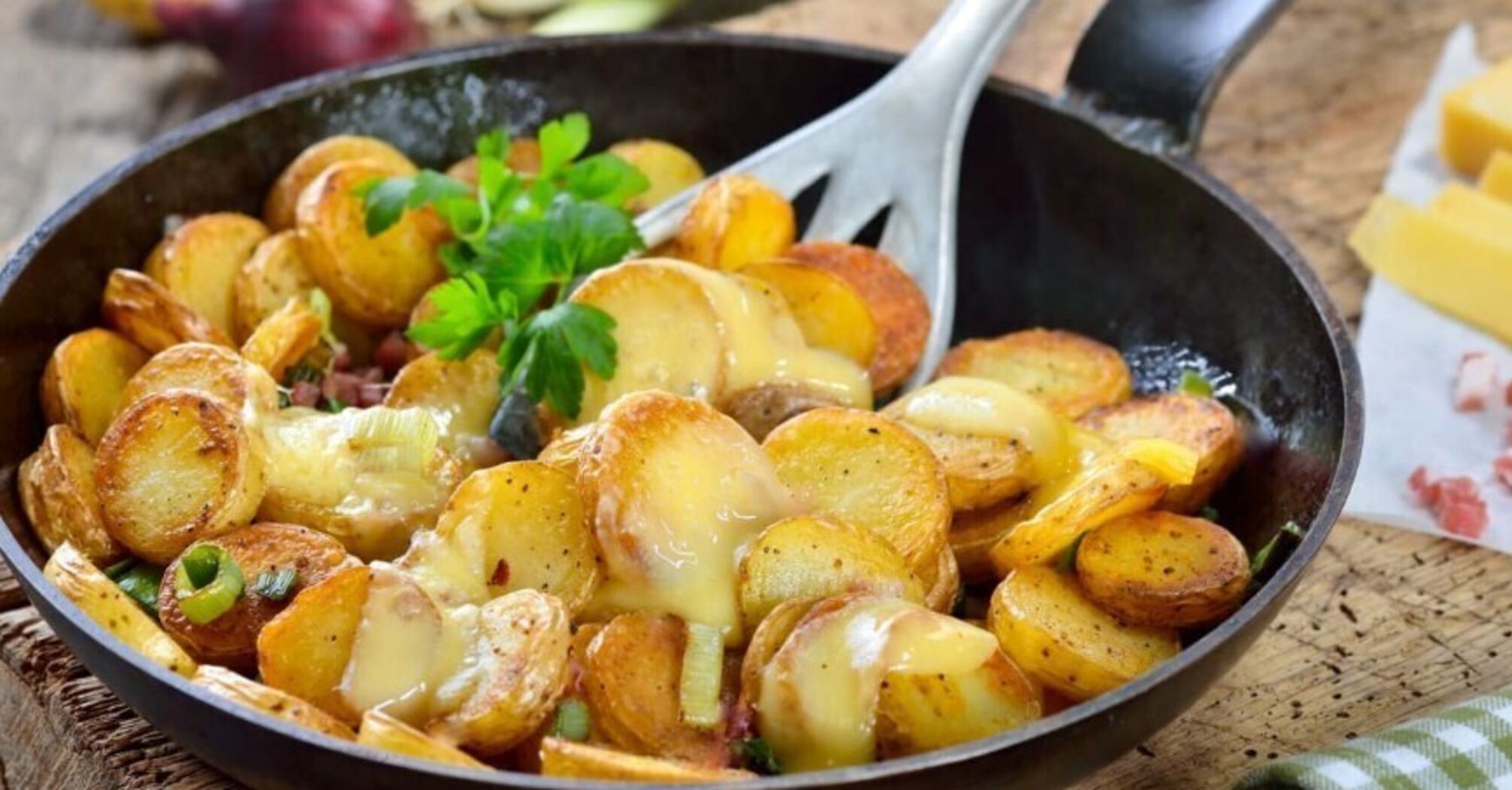 Fried potatoes