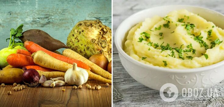 Vegetable puree