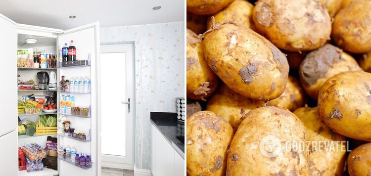 How to store potatoes at home so they don't turn green and sprout