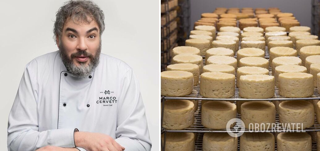 Marco Cervetti shared a recipe for homemade cheese