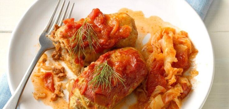 Homemade stuffed cabbage recipe