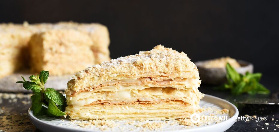 Delicious homemade Napoleon