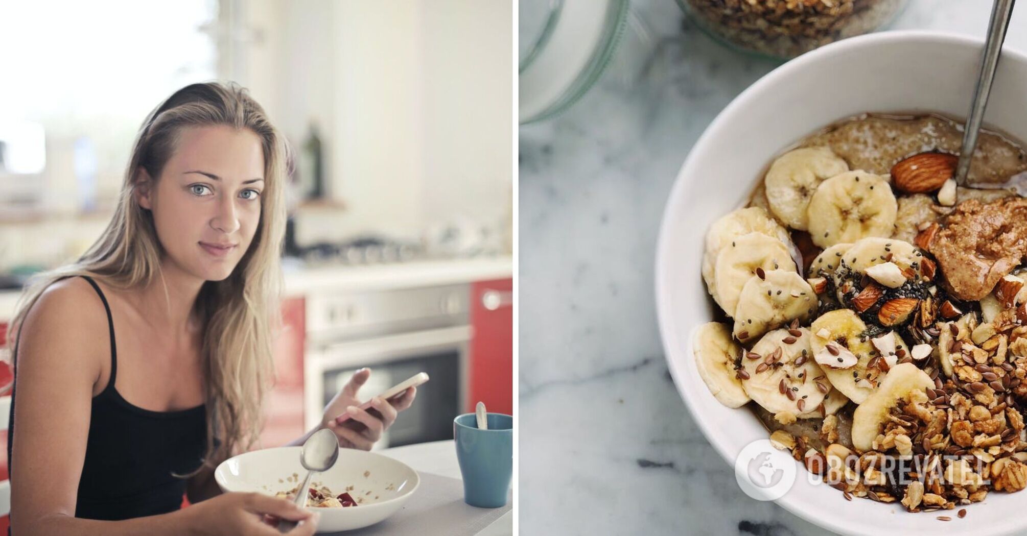 Baked oatmeal for breakfast: 3 elementary options