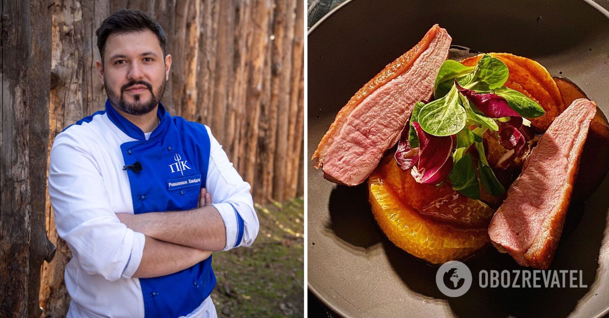 Ravshan Khamidov shares a recipe for duck breast with oranges