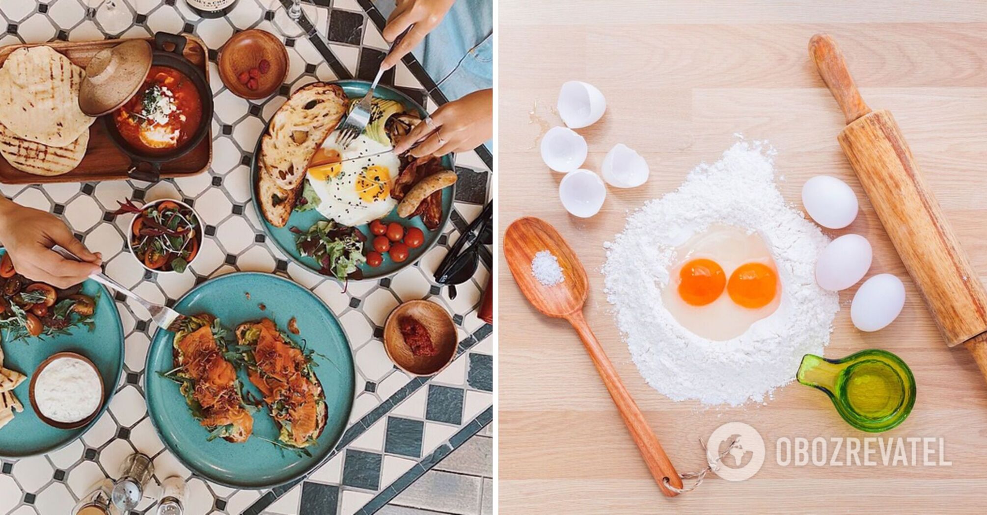 Ideas for unusual egg breakfasts: 2 recipes