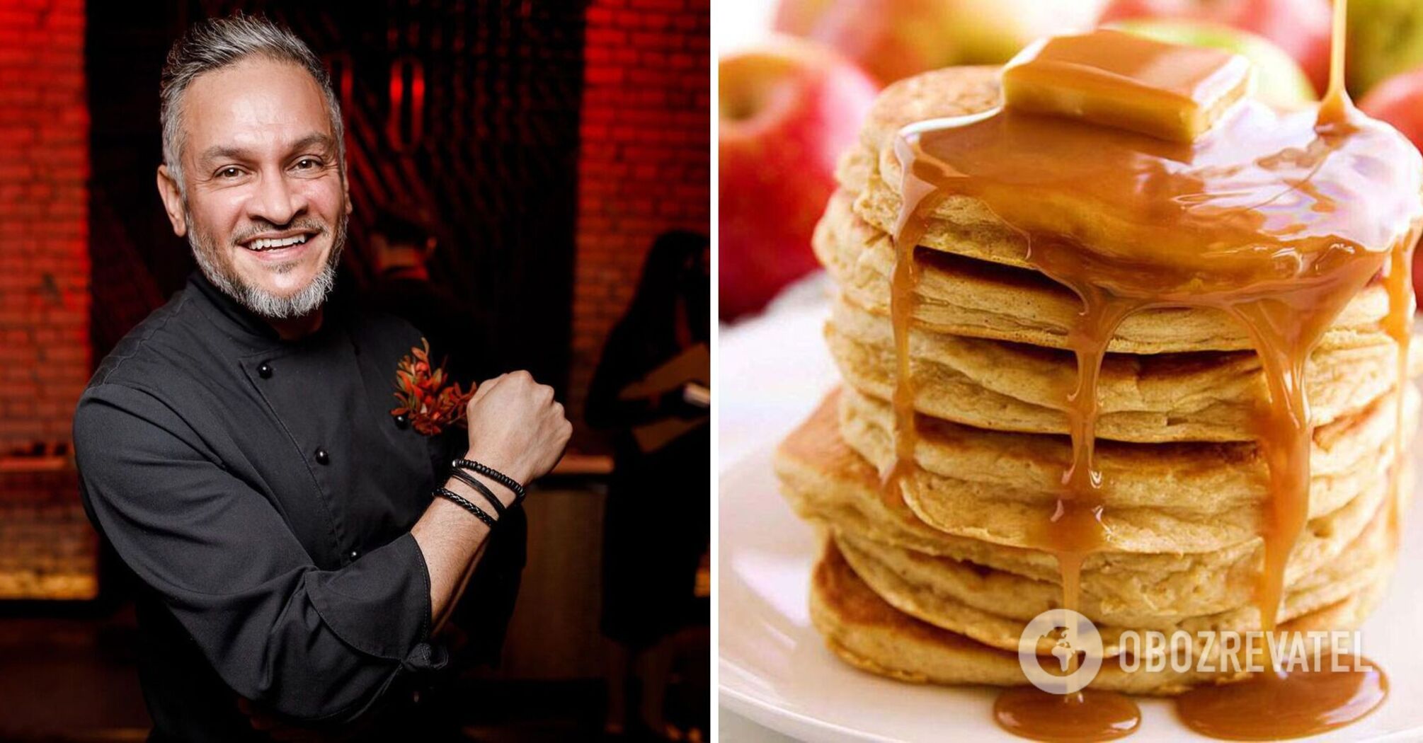 Hector Jimenez-Bravo shared a recipe for delicious pancakes