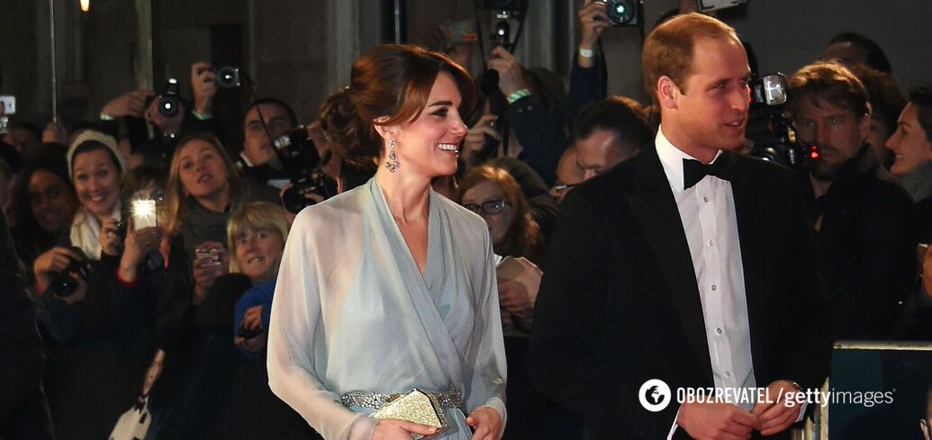 Kate Middleton's best image on the red carpet: how the transparent dress that charmed the public in 2015 looks like. Photo