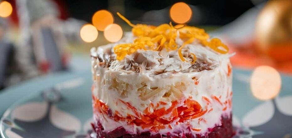 How to make delicious homemade "Dressed herring"