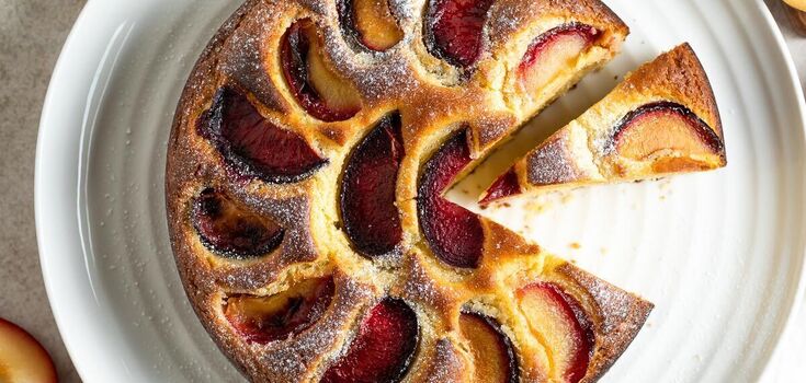The most delicious plum pie: how to make a fluffy dough