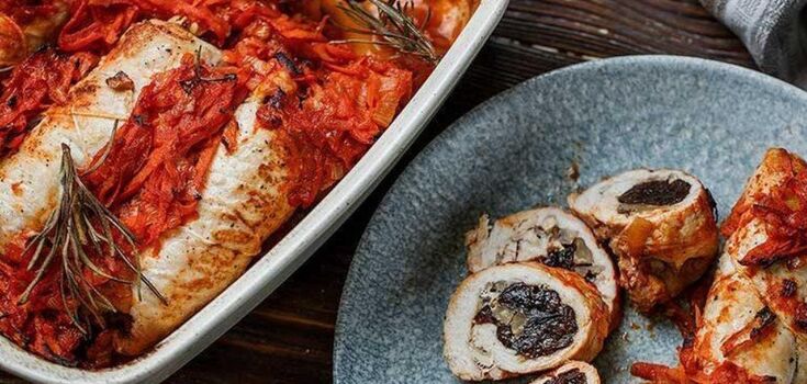 How to prepare successful and juicy pork rolls
