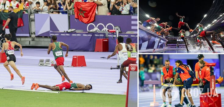 At the 2024 Olympic Games, the record-breaking athlete stumbled on the last lap, fainting from the impact after falling. Video