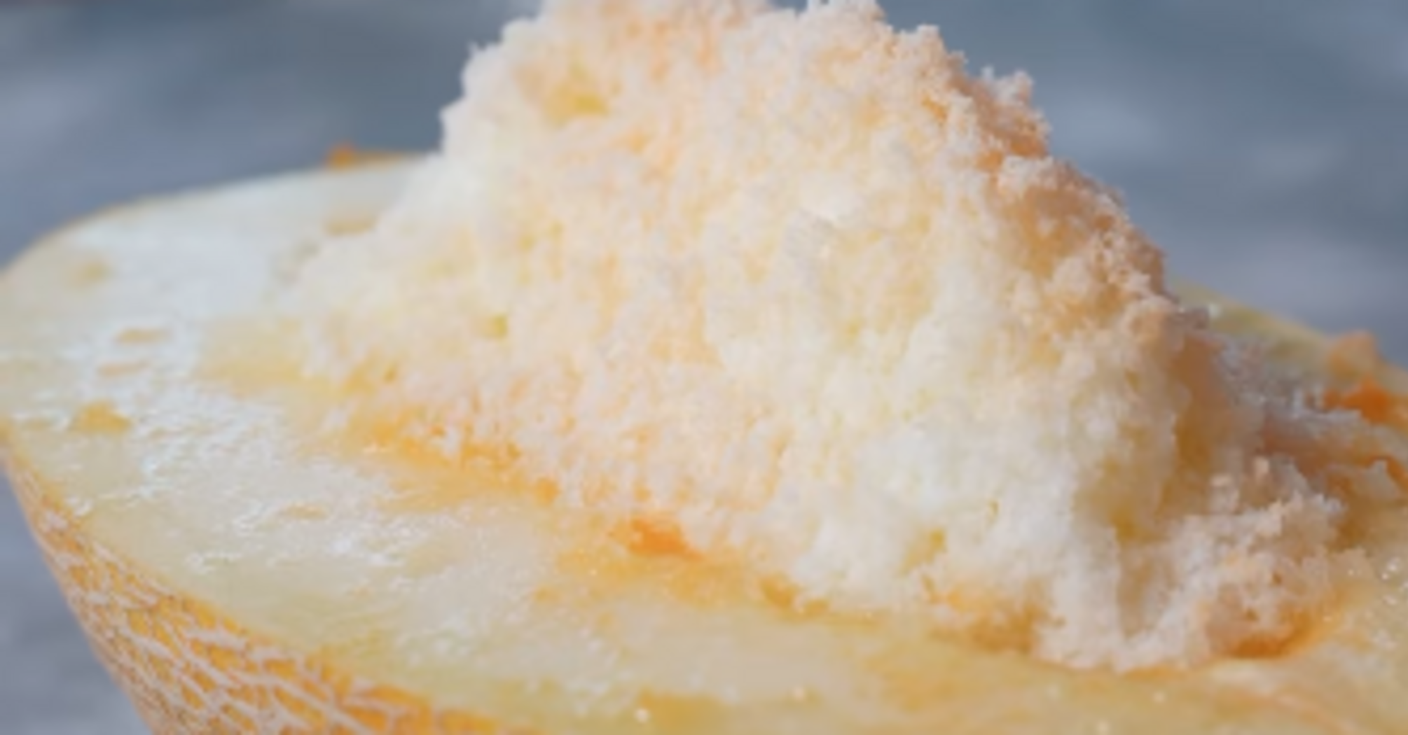 Grated melon ice cream: delicious natural dessert in 5 min