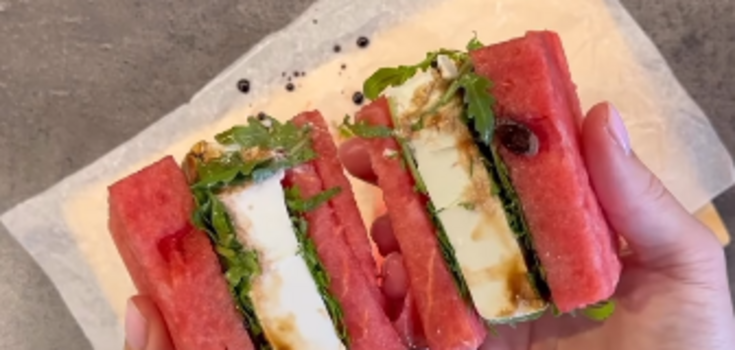 What unusual things to cook from watermelon to surprise guests: a sandwich recipe