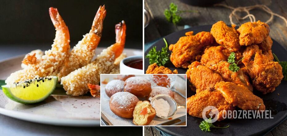 Popular deep fried products