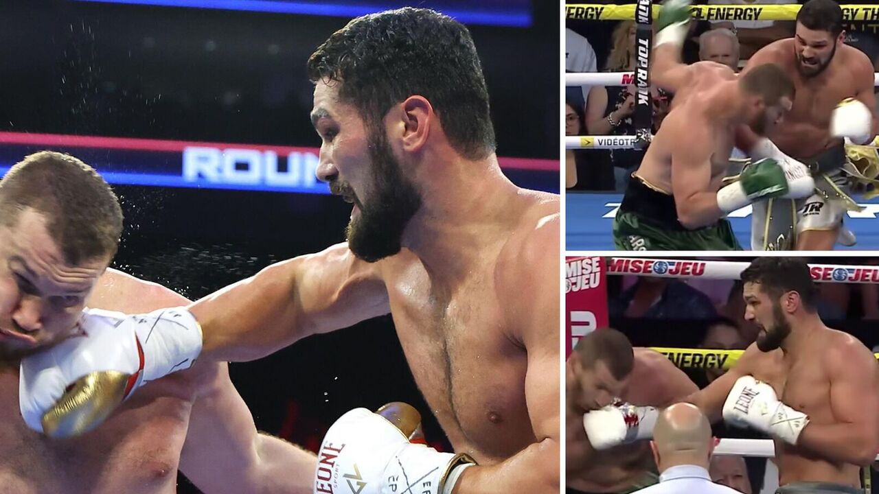 The Italian heavyweight brutally beat the Russian Canadian, winning by knockout. Video