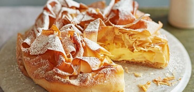 What to make with sensational phyllo dough: a variant of elementary baking for tea