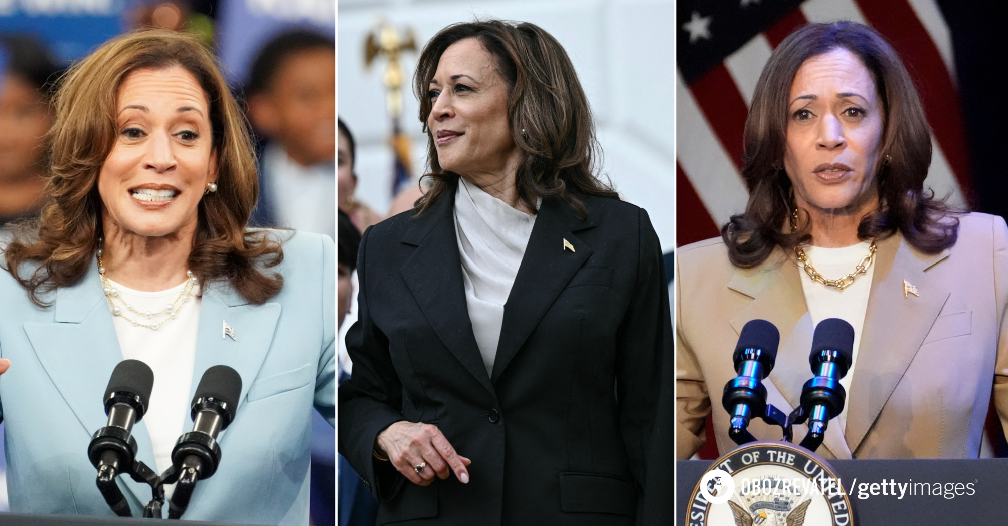 6 Kamala Harris campaign looks that showcase her style the best. Photo