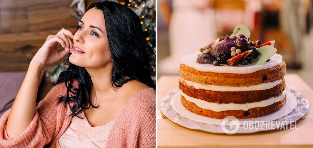 Liza Hlinska shared a recipe for carrot cake