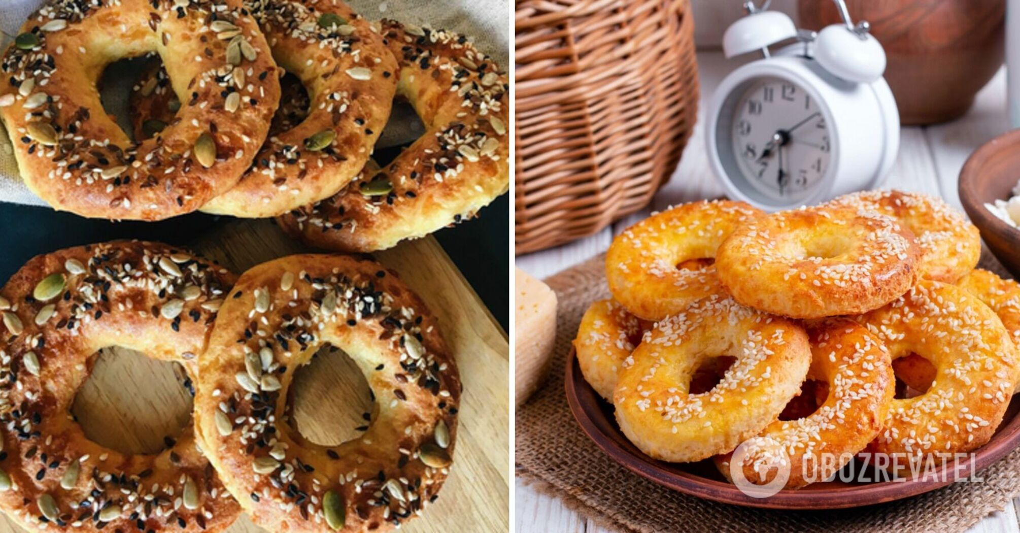 How to prepare popular cheese rings: recipe for a low-calorie dish