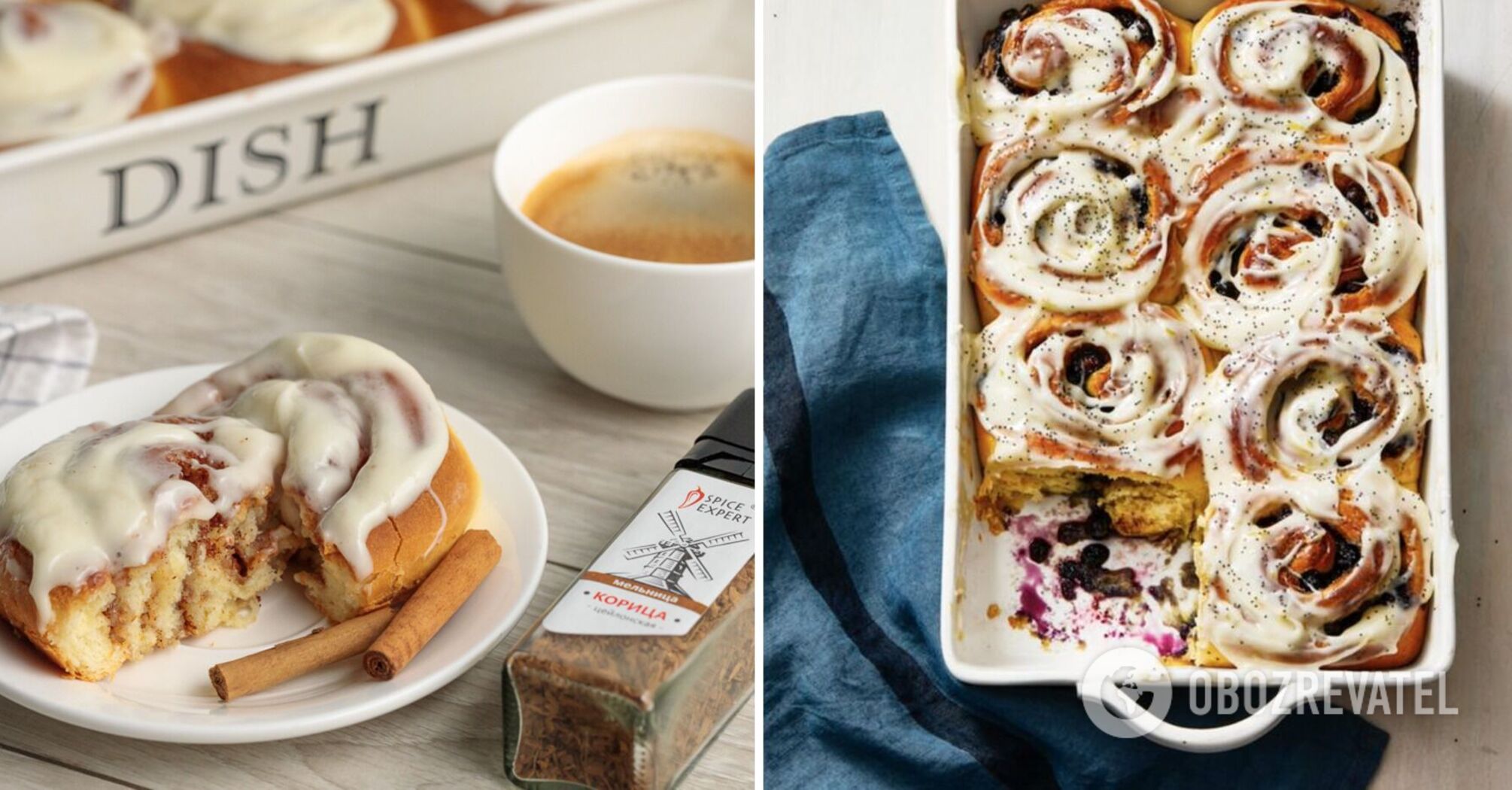 Cinnabons with a secret ingredient: the perfect recipe