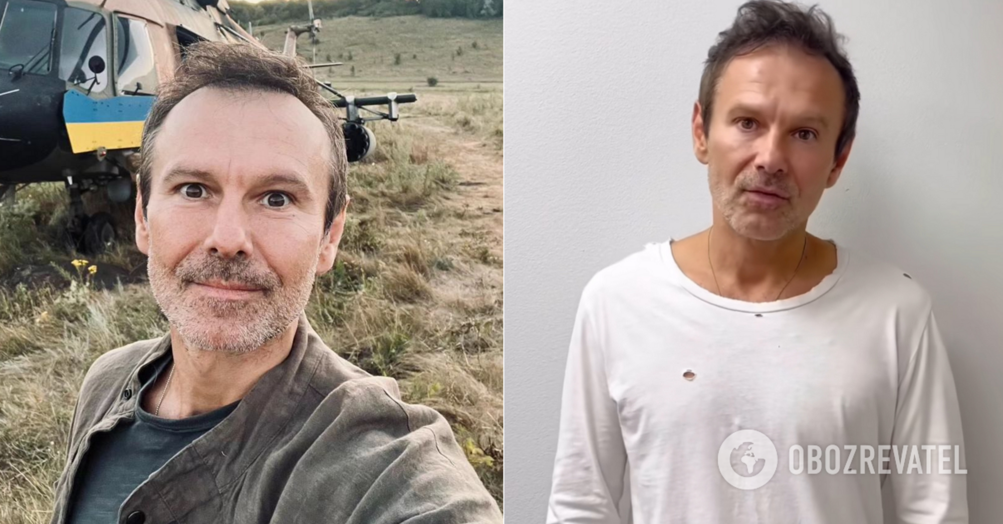With holes and puffs. Vakarchuk appeared in front of fans in an interesting T-shirt