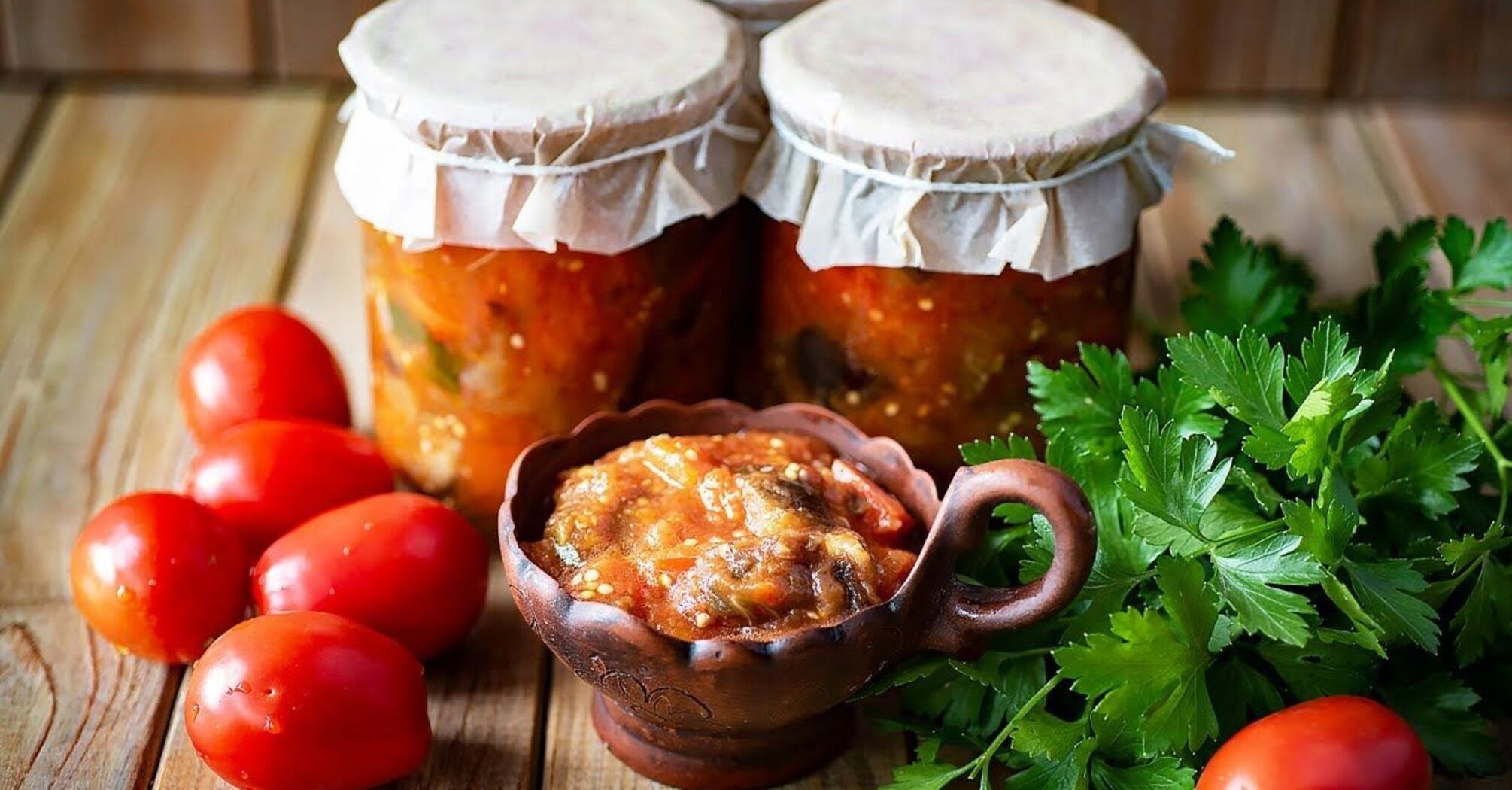 Delicious eggplant salad for winter: be sure to add plenty of pepper and garlic