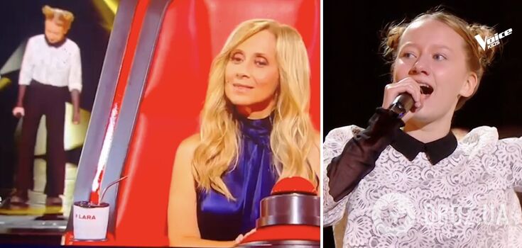 A 15-year-old Ukrainian girl from Mariupol has won over the jury at the Voice Children in France. Video.