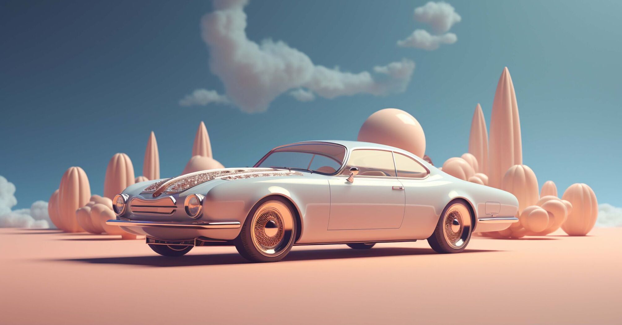A car from the future that doesn't exist: interesting concept cars from the 1950s to the present day. Photo