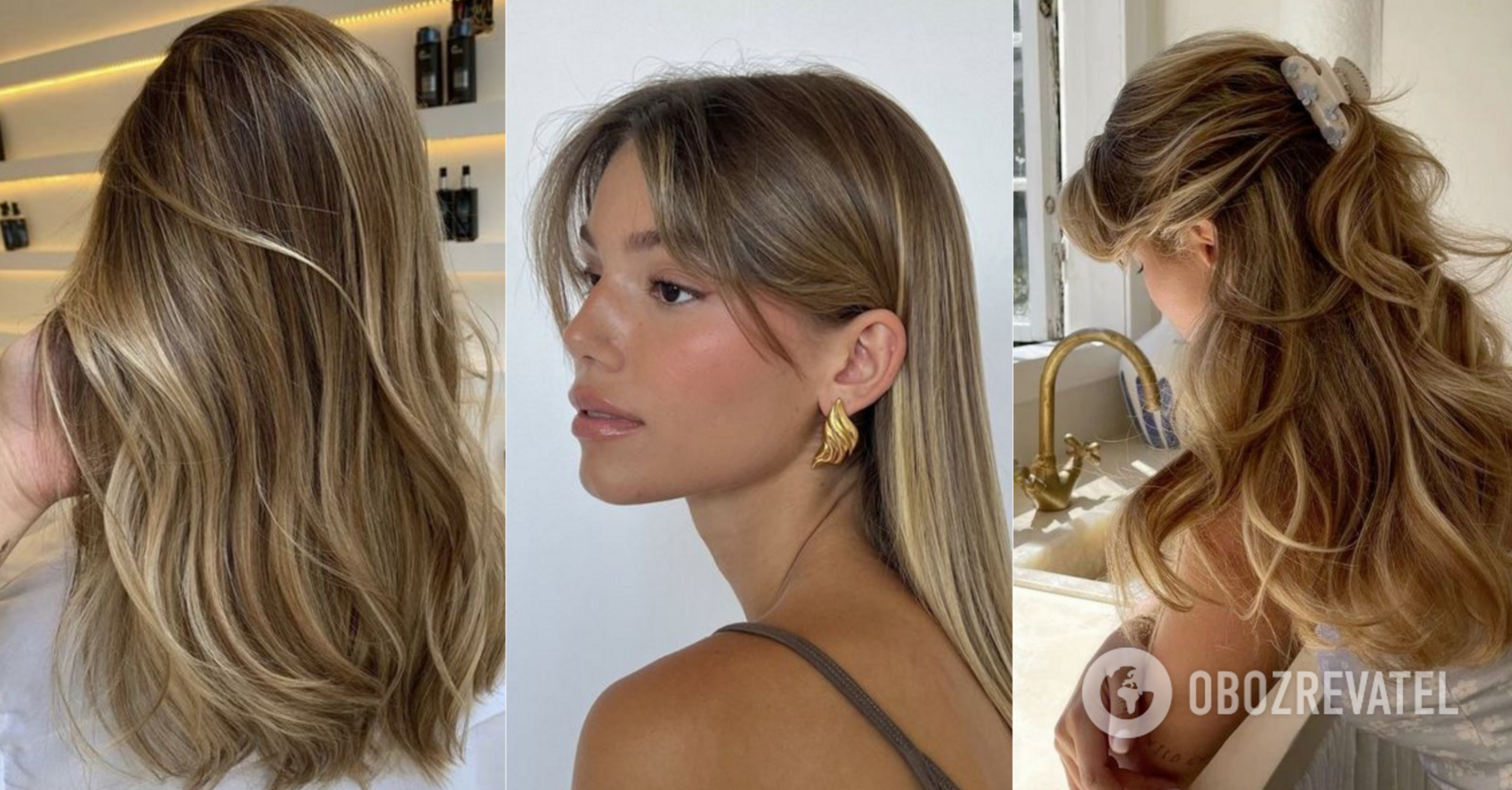 Balearic blonde. Experts showed the perfect shade to say goodbye to summer. Photo