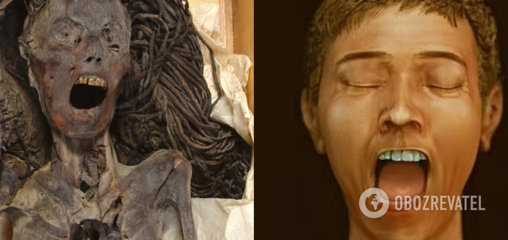 Scientists reconstructed the face of the ancient Egyptian "screaming mummy": woman died in agony 3500 years ago