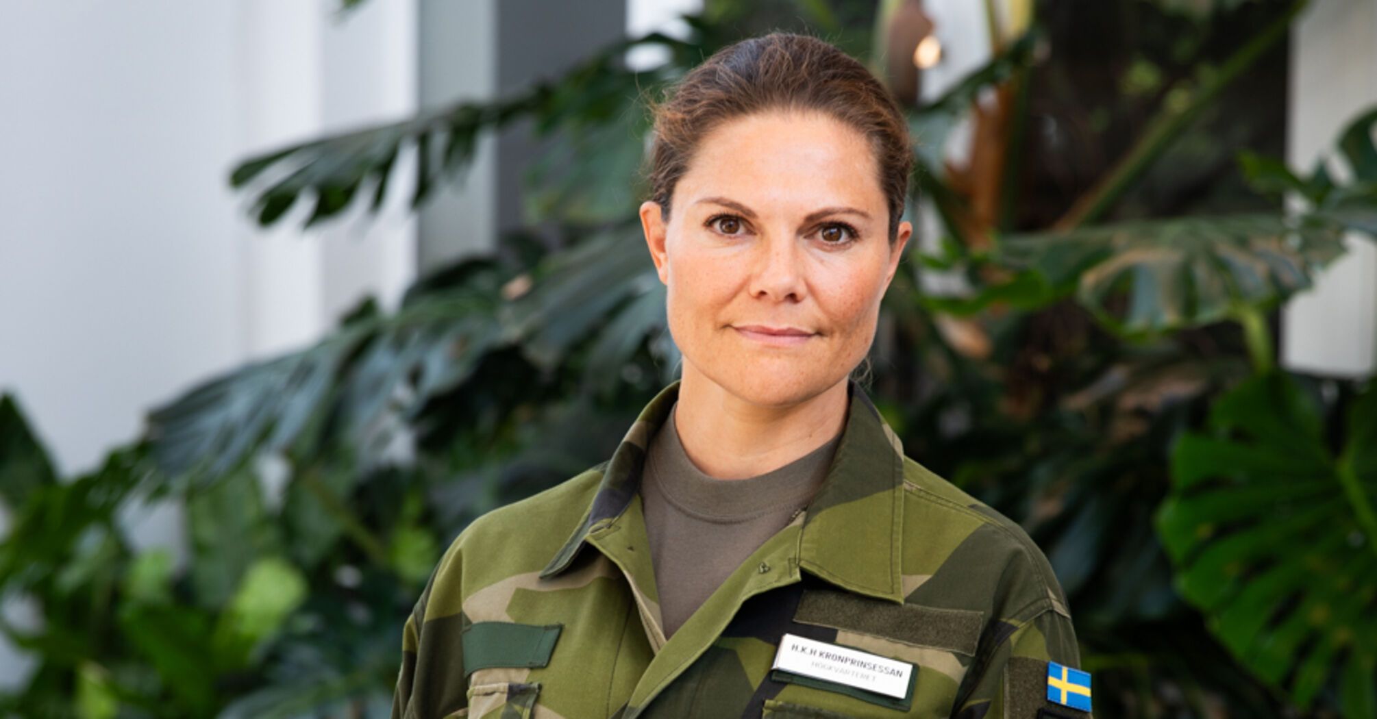 Crown Princess Victoria of Sweden, who met with Ukrainian soldiers, began military training. Photo