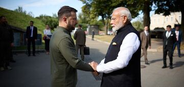 "We have never been neutral": Modi says India is ready to actively contribute to peace in Ukraine
