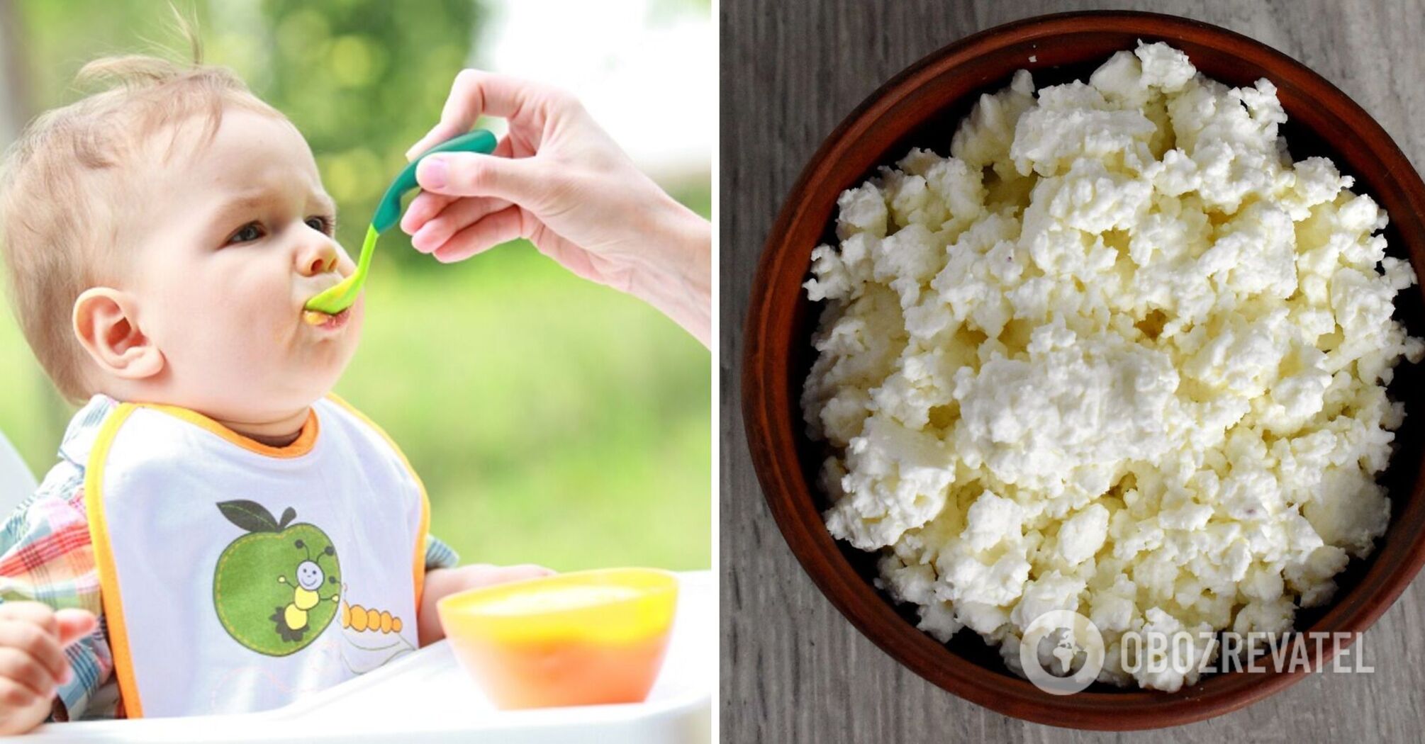 At what age can children eat cottage cheese?