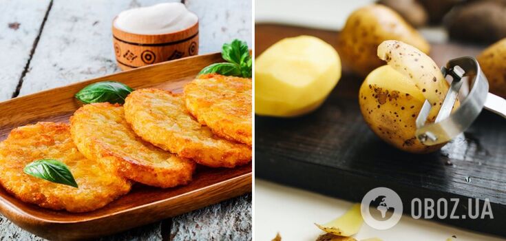 How to make potato pancakes without eggs and flour: food bloggers' ideas