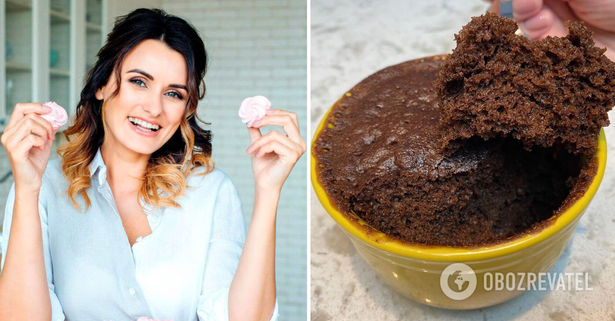 Liza Hlinska shares a cupcake recipe in 3 minutes: you don't even need an oven