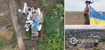 "Don't lose faith": more than two dozen Ukrainian flags have been flown over the occupied Kherson region. Video