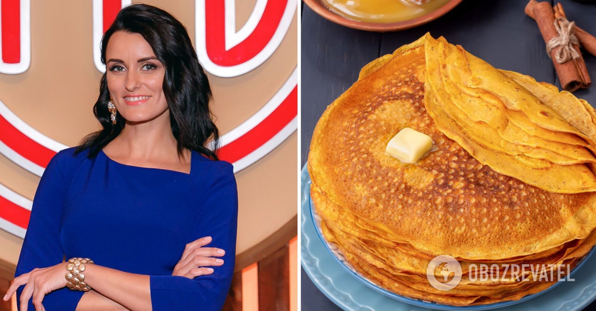 Liza Hlinska shared a recipe for pumpkin pancakes