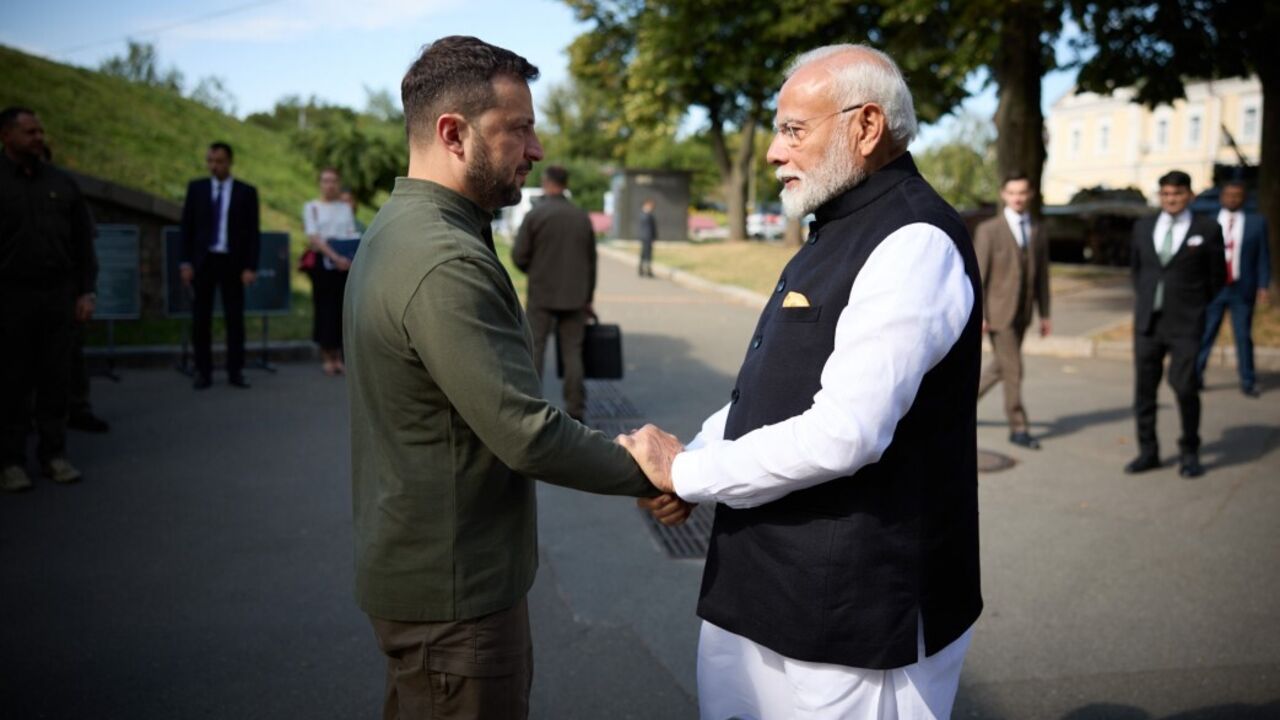 "We have never been neutral": Modi says India is ready to actively contribute to peace in Ukraine
