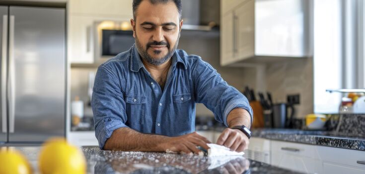 How to properly get rid of stains on granite countertops in the kitchen: these tips will keep them shining