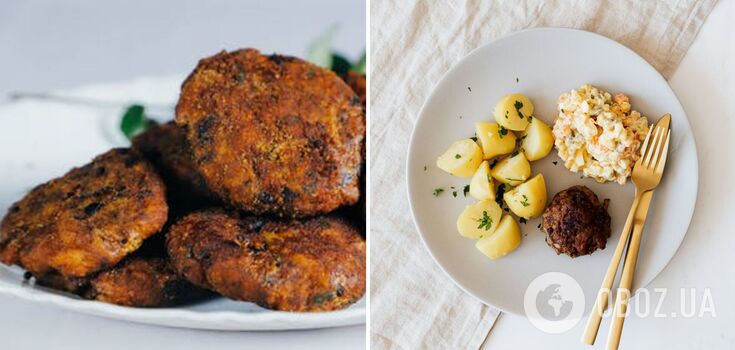 What to cook cutlets with to make them dietary and healthy: the perfect recipe
