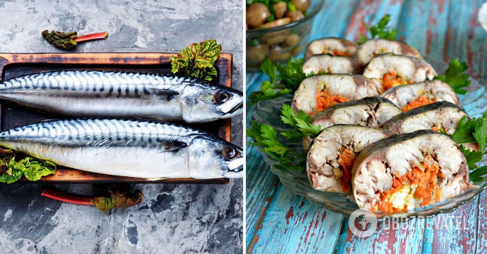 Fish roll with mackerel