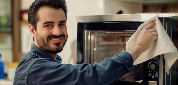 How to clean a microwave without any chemicals: an ingenious life hack