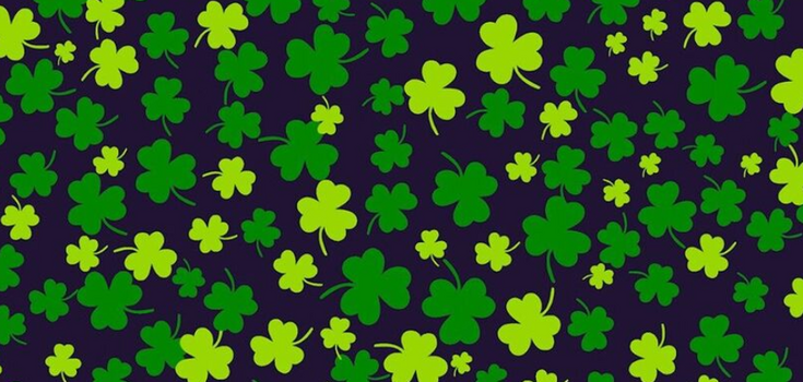 Find the lucky clover leaf: a fascinating puzzle for adults and children